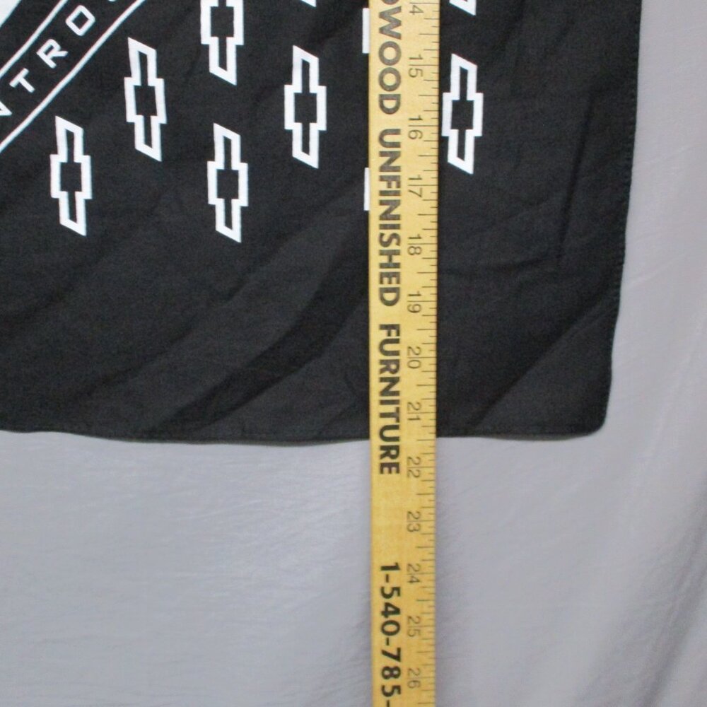Chevrolet Northern Neck Bandana/Scarf Black & White - Picture 5 of 10